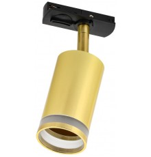 Светильник 4116 декор. трековый поворотный GU10 золото  LT-USB0-4116-GU10-1-K22  IEK