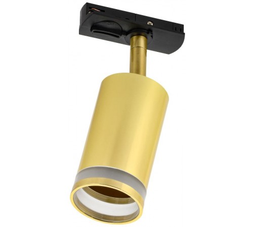 Светильник 4116 декор. трековый поворотный GU10 золото  LT-USB0-4116-GU10-1-K22  IEK