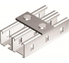 Пластина соединительная, длина 90 мм, 2отв., горячеоцинкованная  BMD1011HDZ  DKC
