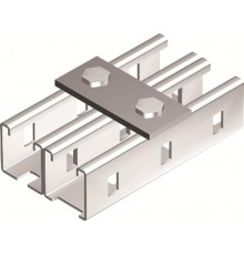 Пластина соединительная, длина 90 мм, 2отв., горячеоцинкованная  BMD1011HDZ  DKC