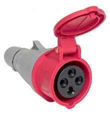 Розетка переносная 214 3Р+РЕ 16А 380В IP44 EKF PROXIMA  ps-214-16-380-PRO  EKF