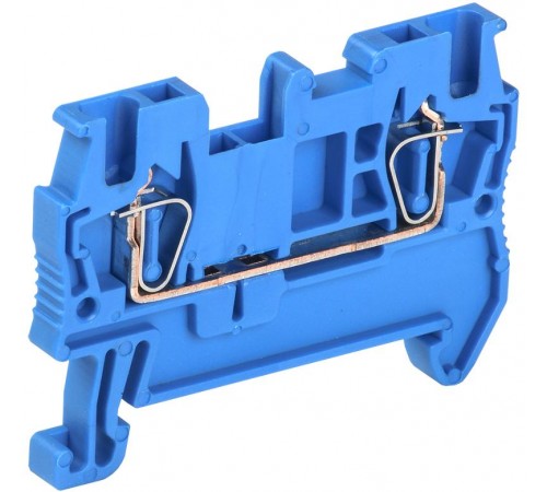 Клемма пружинная КПИ 2в-1,5 17,5А синий   YZN11-001-K07  IEK 