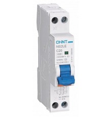 Выключатель автоматический дифференциального тока NB2LE 1P+N 10A 30mA 1мод., х-ка С, электронный тип A, 6kA (R)  689006  CHINT