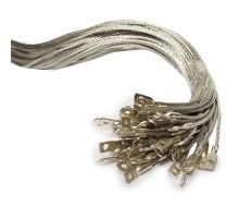 Проводник заземляющий П-800 S=16мм (с двумя након.)  zeta11287  ГОФРОМАТИК