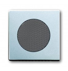 Плата центральная (накладка) для громкоговорителя 8223 U, серия future/solo, цвет серебристо-алюминиевый  8200-0-0080   2CKA008200A0080  ABB