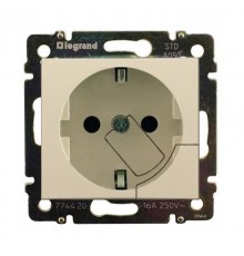 Valena Сл. кость Розетка 1-ая с/з литая(с выталкивателем)  774395  Legrand