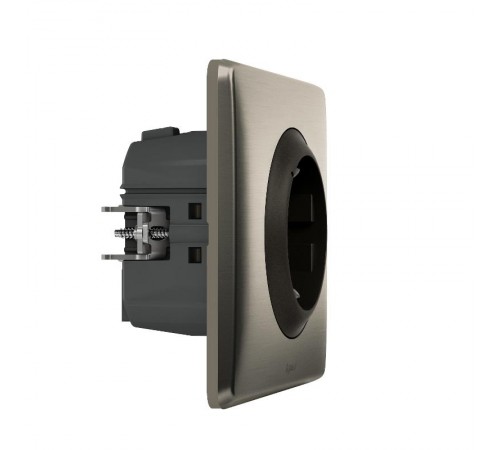 Розетка умная с/з Celiane 16А 230В рамка вольфрам графит Netatmo  064838  Legrand