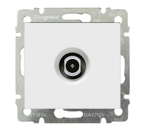Valena Белый DIY Розетка TV (телевизионная) оконечная  694276  Legrand