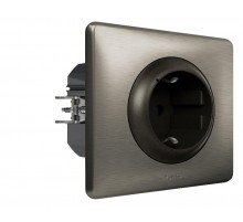 Розетка умная с/з Celiane 16А 230В рамка вольфрам графит Netatmo  064838  Legrand