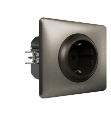 Розетка умная с/з Celiane 16А 230В рамка вольфрам графит Netatmo  064838  Legrand