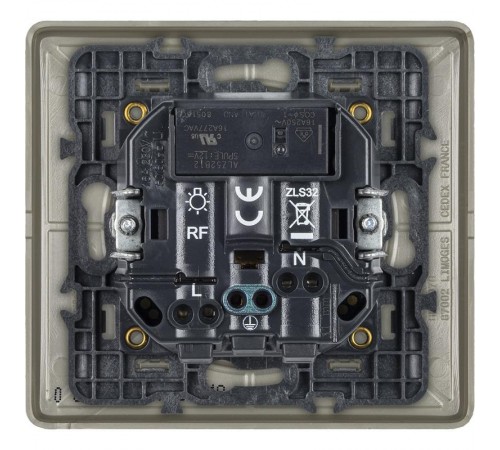 Розетка умная с/з Celiane 16А 230В рамка вольфрам графит Netatmo  064838  Legrand