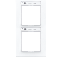 Рамка 2-кратная AC582BFNAWW Jung