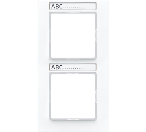 Рамка 2-кратная AC582BFNAWW Jung