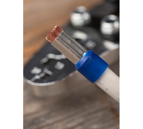 Наконечник штыревой втулочный изолированный НШвИ 50,0-20 (50шт.) EKF PROxima  nhvi-50.0-20  EKF