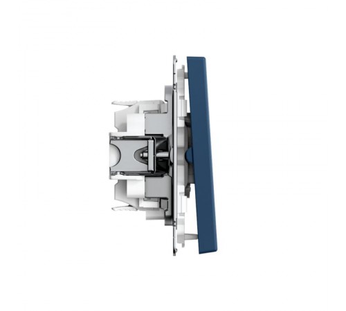 ArtGallery Аквамарин Переключатель 2-клавишный , 10АХ, механизм, быстрозажим. клем.  GAL001165S  SE