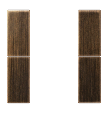 комплект накладок 2гр антик  ME2502TSAAT  Jung