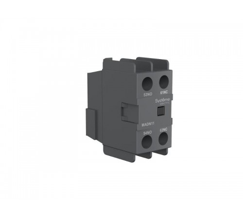 ДОП. КОНТ. БЛОК MC1D 2НЗ ФРОНТАЛЬНЫЙ МОНТАЖ  MADN02  SE