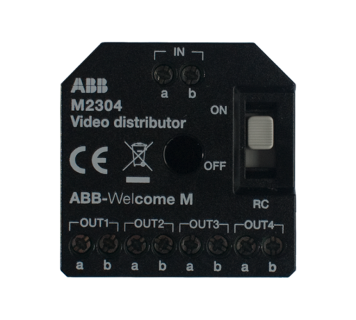 Видео-распределитель, 4-канальный  2TMA070070B0006  M2304  ABB