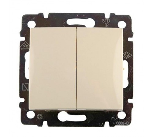 Valena DIY Сл. кость Выключатель 2-клавишный  695605  Legrand