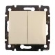 Valena DIY Сл. кость Выключатель 2-клавишный  695605  Legrand