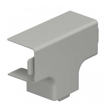 Крышка T-образной секции кабельного канала WDK 25x25 мм (ПВХ,серый) (WDK HT25025GR)  6158498  OBO Bettermann