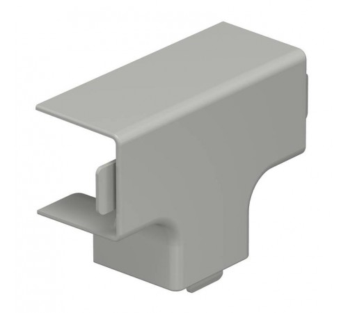 Крышка T-образной секции кабельного канала WDK 25x25 мм (ПВХ,серый) (WDK HT25025GR)  6158498  OBO Bettermann