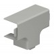Крышка T-образной секции кабельного канала WDK 25x25 мм (ПВХ,серый) (WDK HT25025GR)  6158498  OBO Bettermann