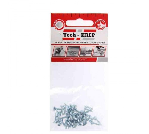 Саморез ШУц 3,0х16 пот. гол. (35 шт) - пакет ( 0,024 кг)  102409  Tech-KREP