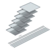 Кассетная рамка OKA RK 400x500x15 (6 шт.,сталь) (OKA RK 500 15)  7425330  OBO Bettermann