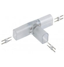 Коннектор Т-образный 5шт MONO 16мм (разъем-разъем-разъем)  LSCON16-MONO-222-05  IEK