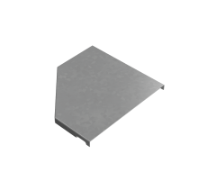 Крышка переходника правого 100-200 мм "ПЛЮС"  KPDplus100-200-R   КМ-профиль