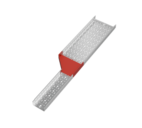 Переходник левый 80х200-400 мм "ПЛЮС" HD  PDplus80-200-400-L HD   КМ-профиль