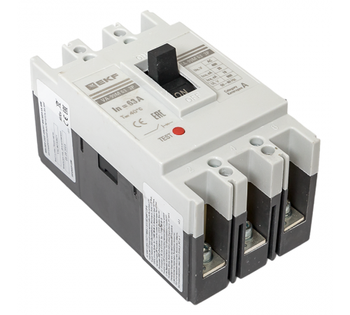 Выключатель автоматический ВА-99М 63/63А 3P 25кА EKF Basic  mccb99-63-63m  EKF