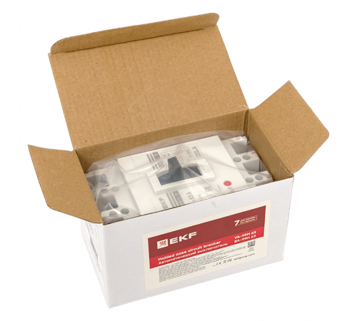 Выключатель автоматический ВА-99М 63/63А 3P 25кА EKF Basic  mccb99-63-63m  EKF