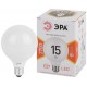 Лампа светодиодная LED G95-15W-2700K-E27 (диод, шар декор, 15Вт, тепл, E27) (20/560)  Б0049077  ЭРА