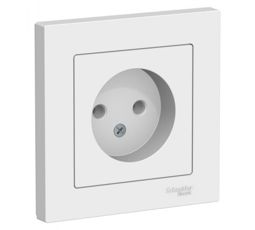 AtlasDesign Лотос Розетка без заземления, 16А, в сборе  ATN001340  SE