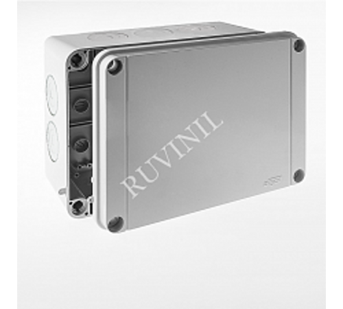 Коробка распределительная для о/п 300х220х120мм без вводов IP65  67068  Рувинил