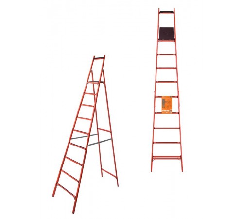 Стремянка диэлектрическая СД-3.0, 9 ступеней, высота площадки 3 м, до 50 кВ, "ЭкспертЭлектрик"  SQ1028-0605  TDM