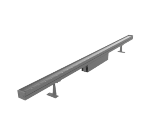 Светильник светодиодный архитектурный Regula 1200 мм 48Вт DMX RGBW линзованный 15x60 градусов RAL7045 серый  V1-G1-71332-20Z29-66048XX  VARTON