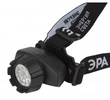 Фонарь налобный 14xLED 3xAAA GB-603, 4 режима, черный  Б0031383  ЭРА