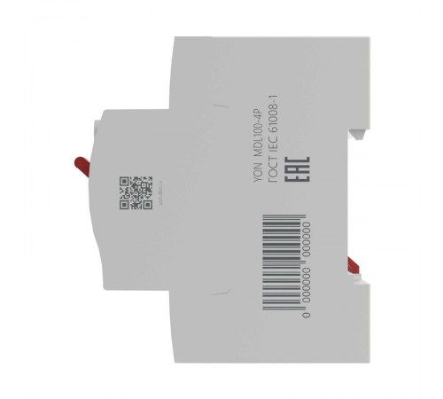 Выключатель дифференциального тока YON max MDL100 3п+N 300mA 80Aтип АС  MDL100-4P4-80-AC  DKC