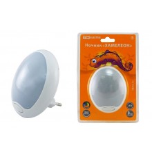 Ночник Хамелеон 0,5Вт D85 светодиодный белый с выключателем  SQ0357-0006  TDM