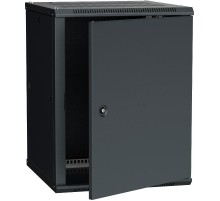 Шкаф LINEA W 12U 600x600 мм дверь металл, RAL9005  LWR5-12U66-MF  ITK