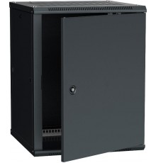 Шкаф LINEA W 18U 600x600 мм дверь металл, RAL9005  LWR5-18U66-MF  ITK