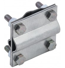 Зажим заземл. крест. стержень-пол./прут. оц. сталь  ZGC33-11-1-16-40  IEK