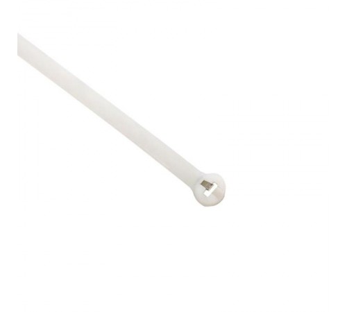 Хомут нейлоновый со стальным зубом (б), 5x300 (100шт) EKF PROxima  plc-fl-ctsbw-5x300  EKF