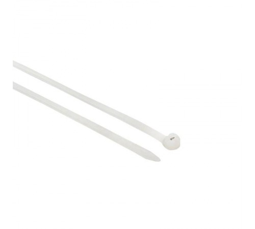 Хомут нейлоновый со стальным зубом (б), 5x300 (100шт) EKF PROxima  plc-fl-ctsbw-5x300  EKF