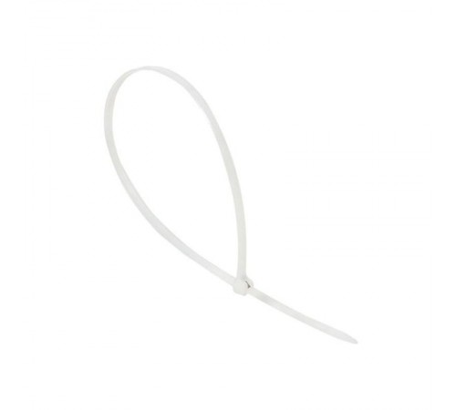 Хомут нейлоновый со стальным зубом (б), 5x300 (100шт) EKF PROxima  plc-fl-ctsbw-5x300  EKF