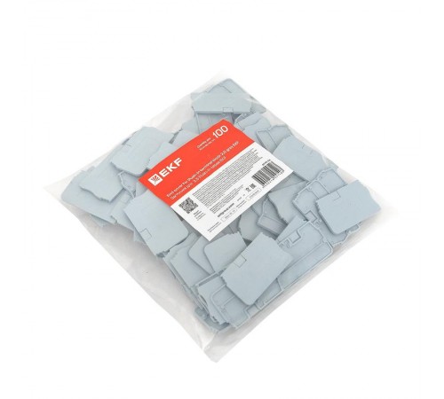 Заглушка для 2.5 Push-in серая EP-PIT-2,5  EKF