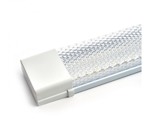 Светильник светодиодный линейный AL5020 18W 1300Lm 4000K, рассеиватель призма в стальном корпусе, 600*23*60мм  32409  FERON